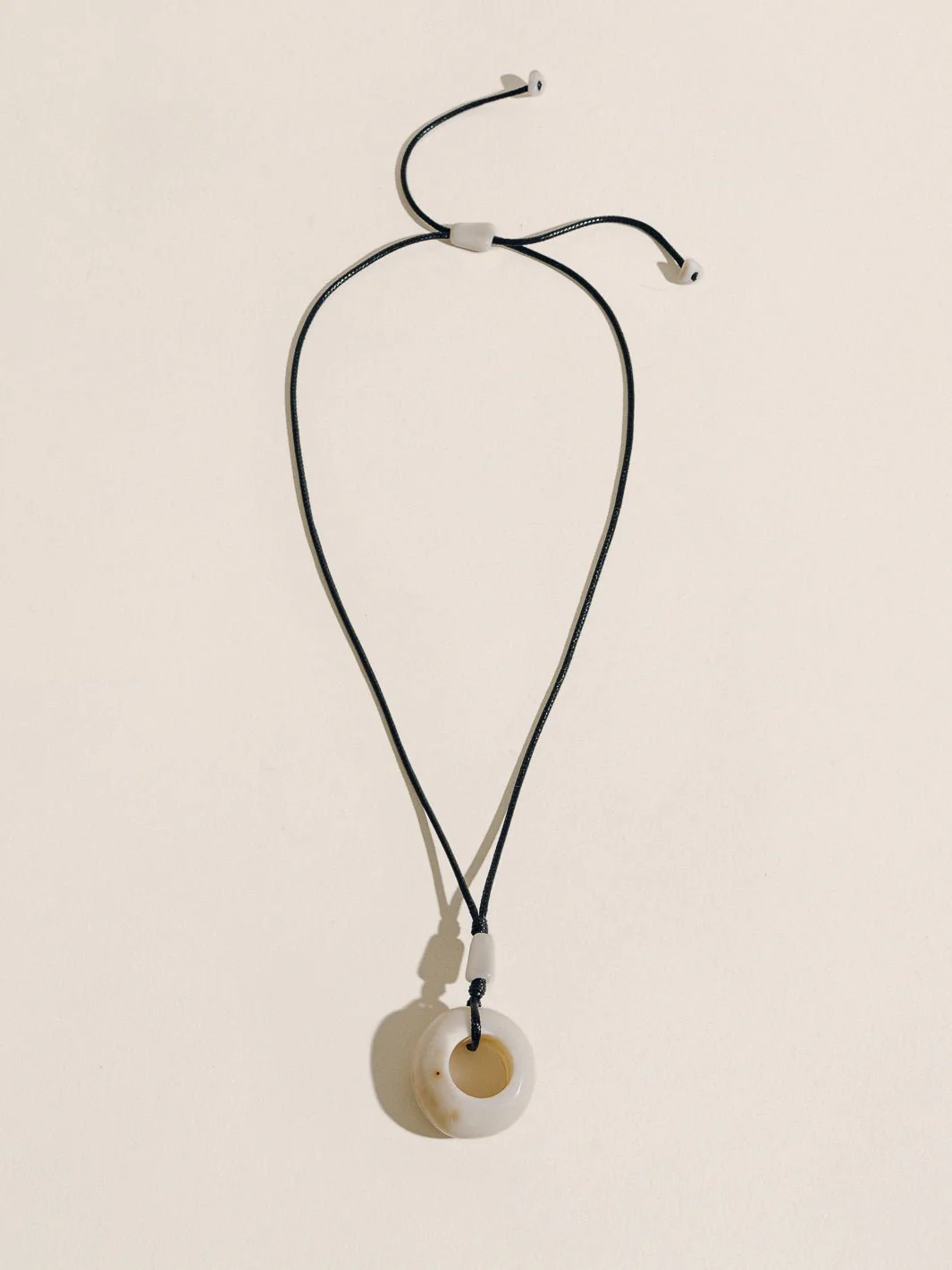 The Tagua Circle Pendant Necklace - Image 7