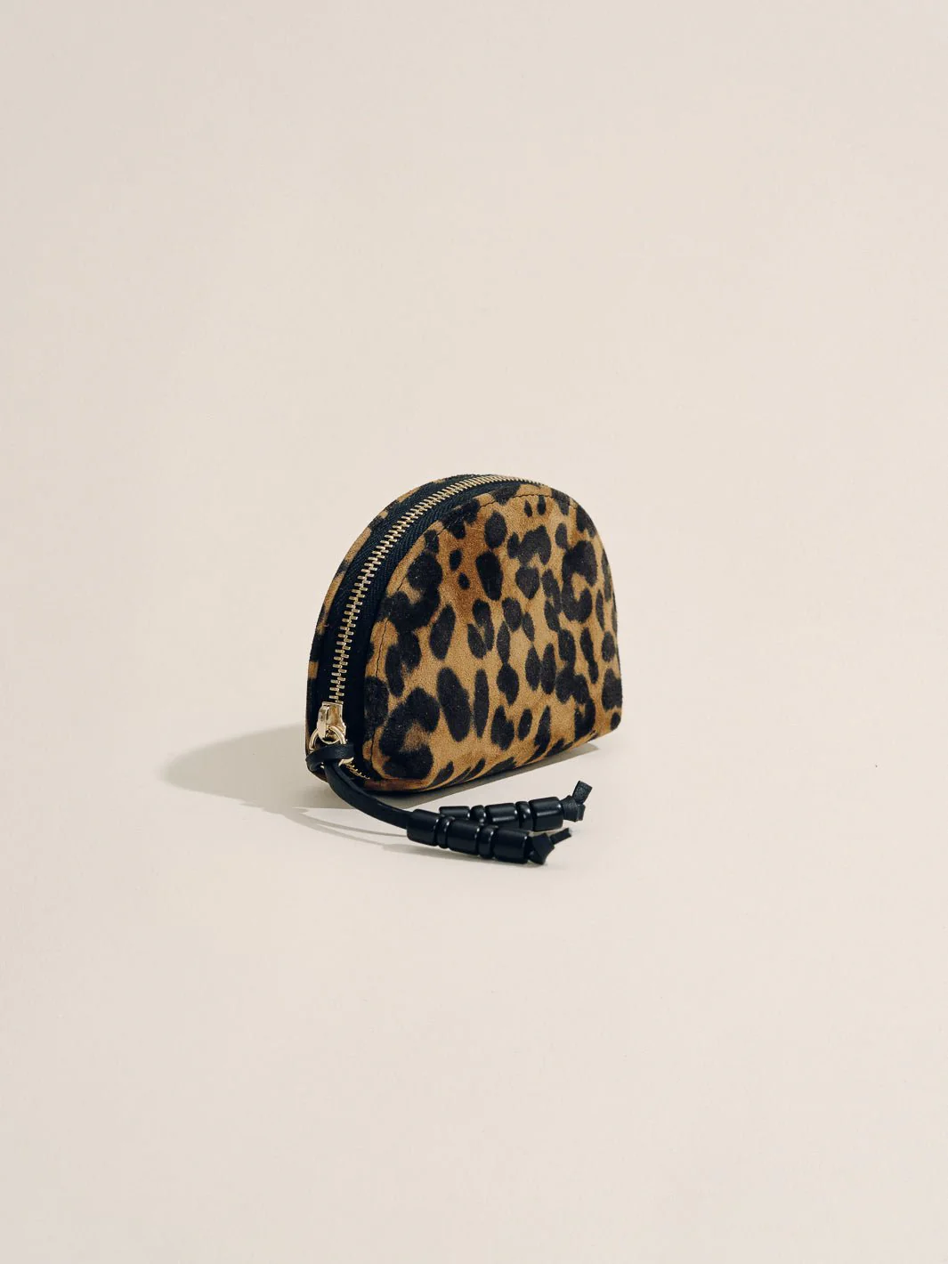 The Petite Coin Purse in Leopard Suede - Image 3