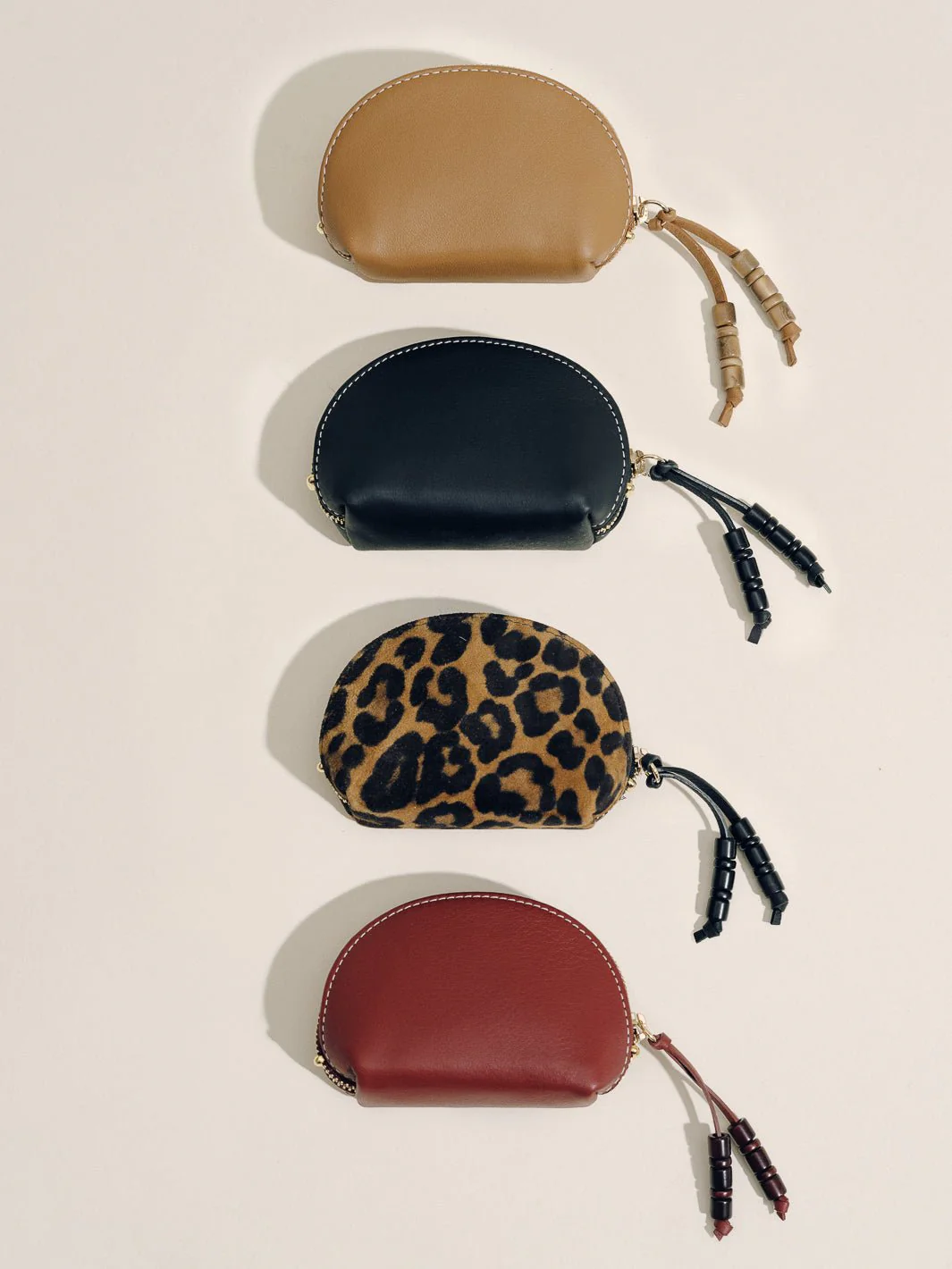 The Petite Coin Purse in Leopard Suede - Image 4