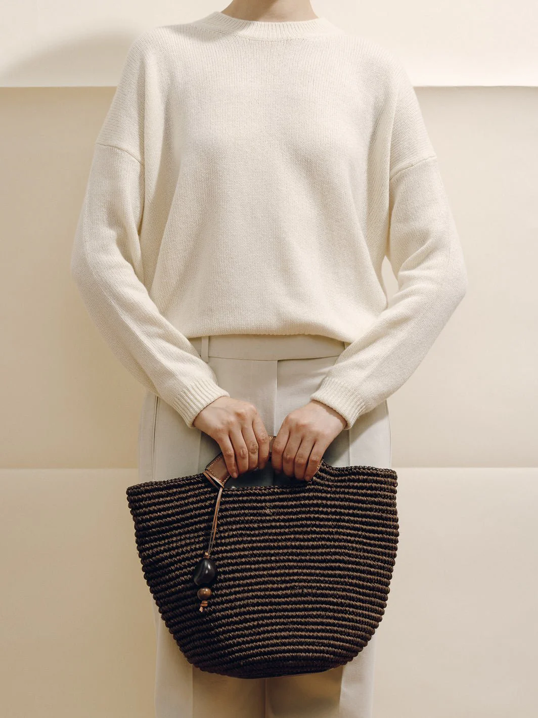 The Large Woven Shopper in Handwoven Fique - Image 10