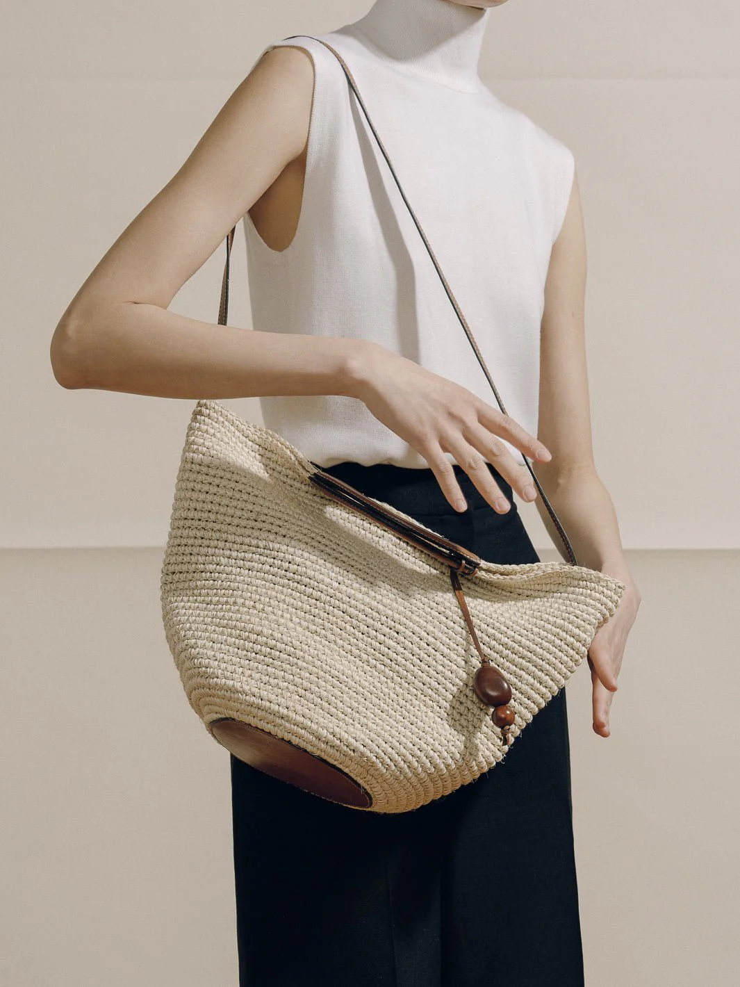 The Large Woven Shopper in Handwoven Fique - Image 21