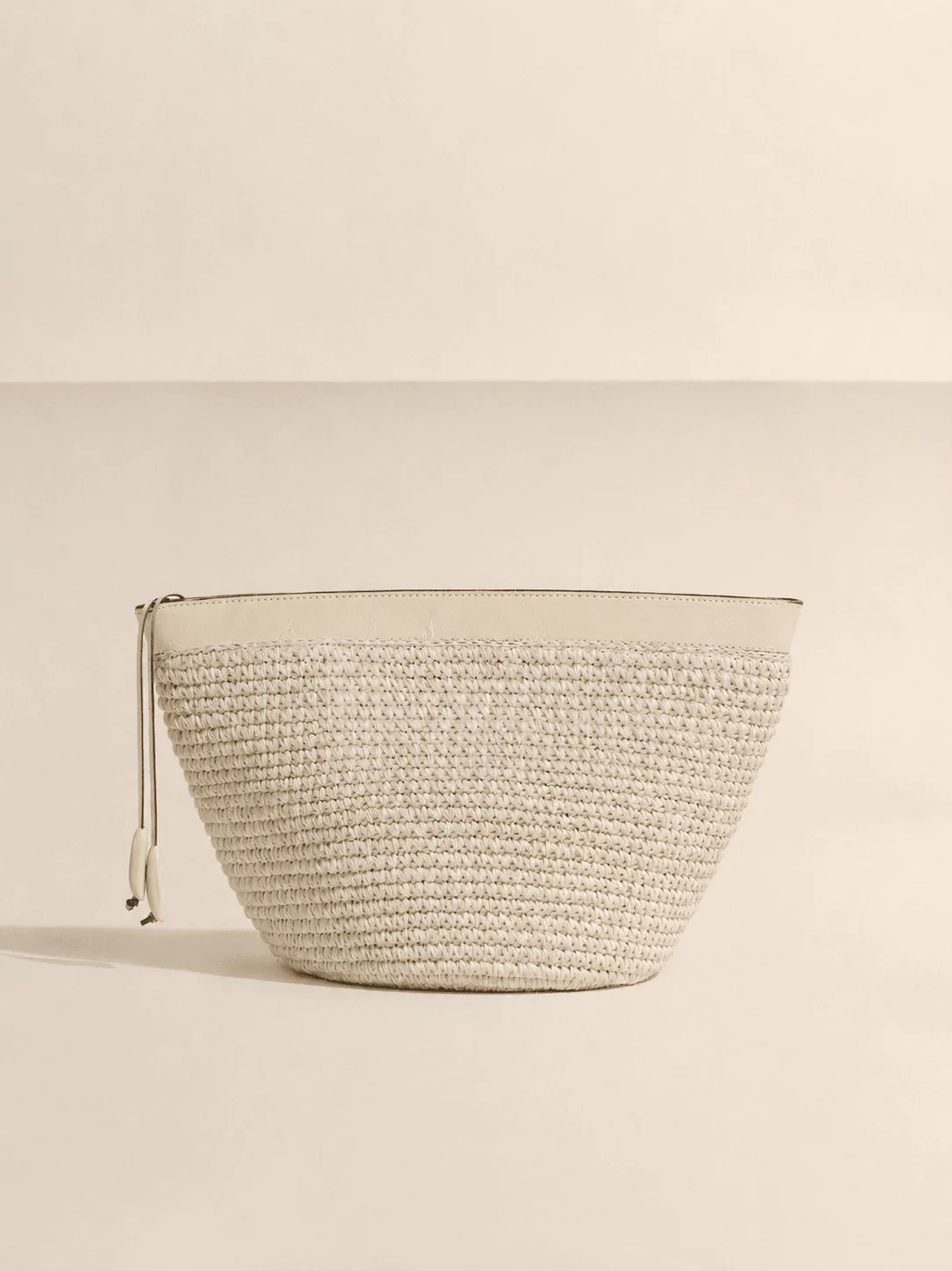 The Large Zip Clutch in Handwoven Fique - Image 18