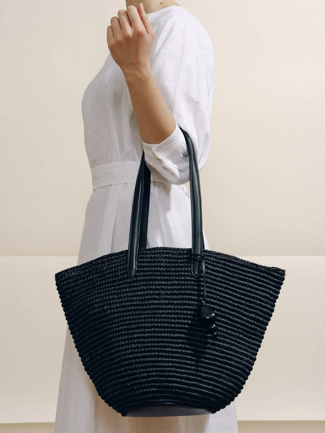 The Market Tote in Handwoven Fique - Image 10