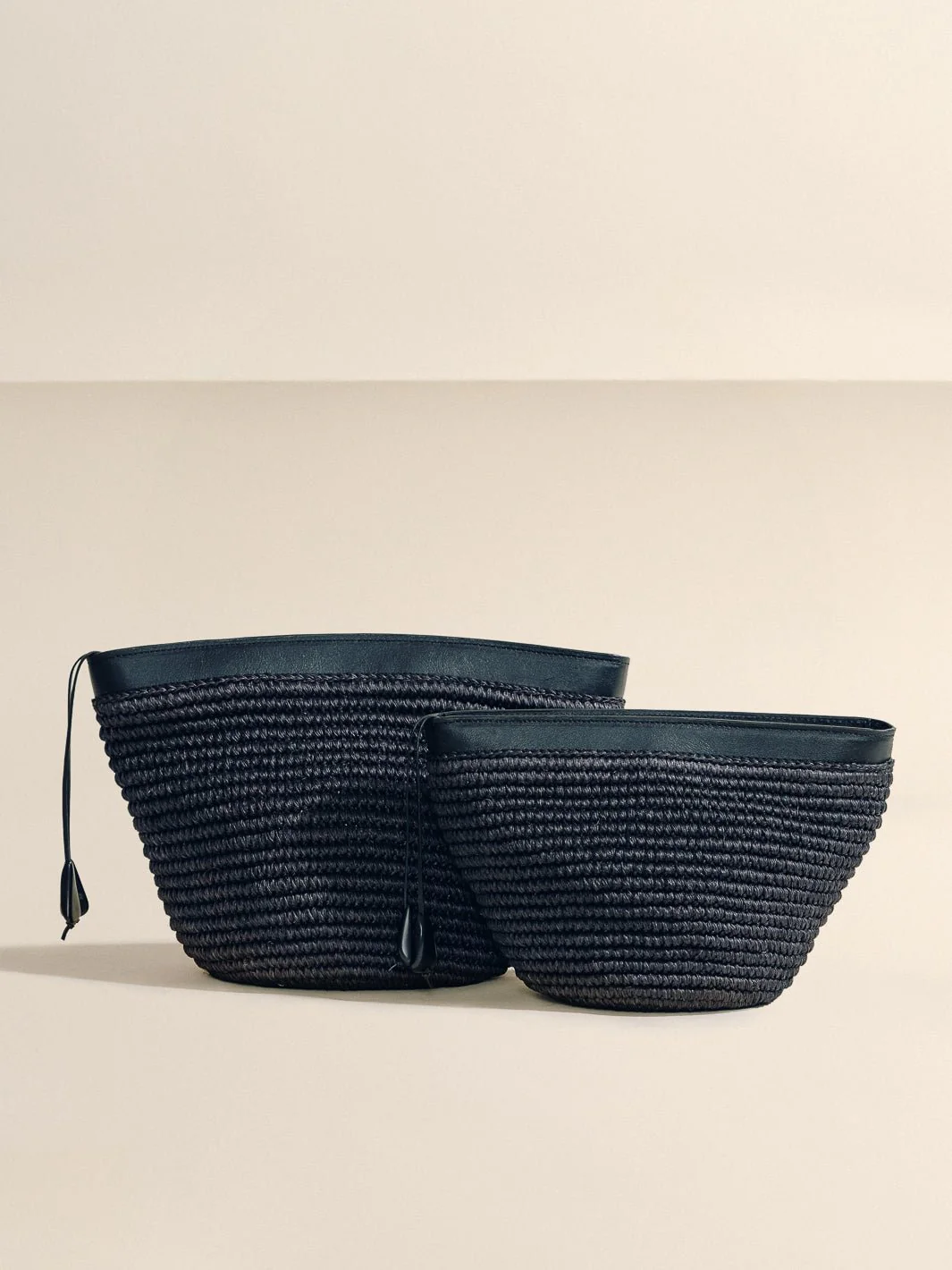 The Medium Zip Clutch in Handwoven Fique - Image 19