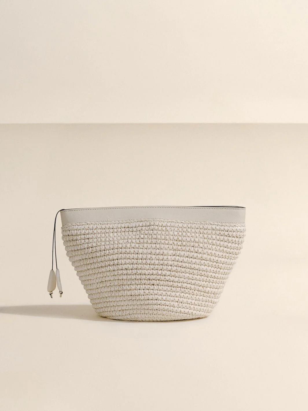 The Medium Zip Clutch in Handwoven Fique - Image 21