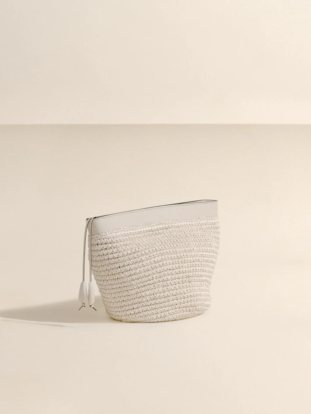 The Medium Zip Clutch in Handwoven Fique - Image 25