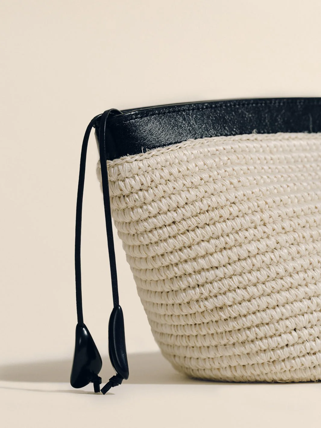 The Medium Zip Clutch in Handwoven Fique - Image 5