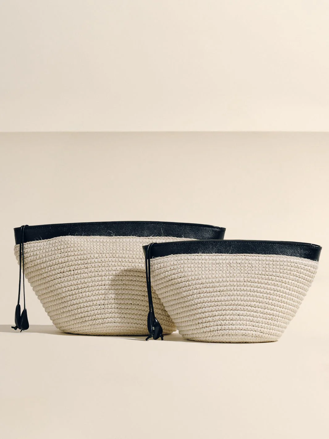 The Medium Zip Clutch in Handwoven Fique - Image 6