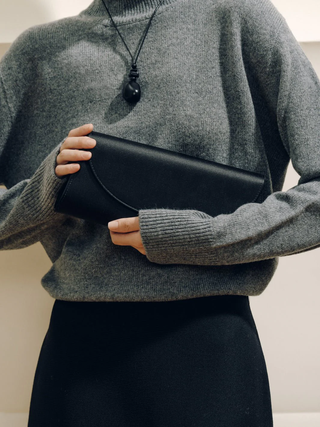 The Opera Clutch in Satin - Image 17