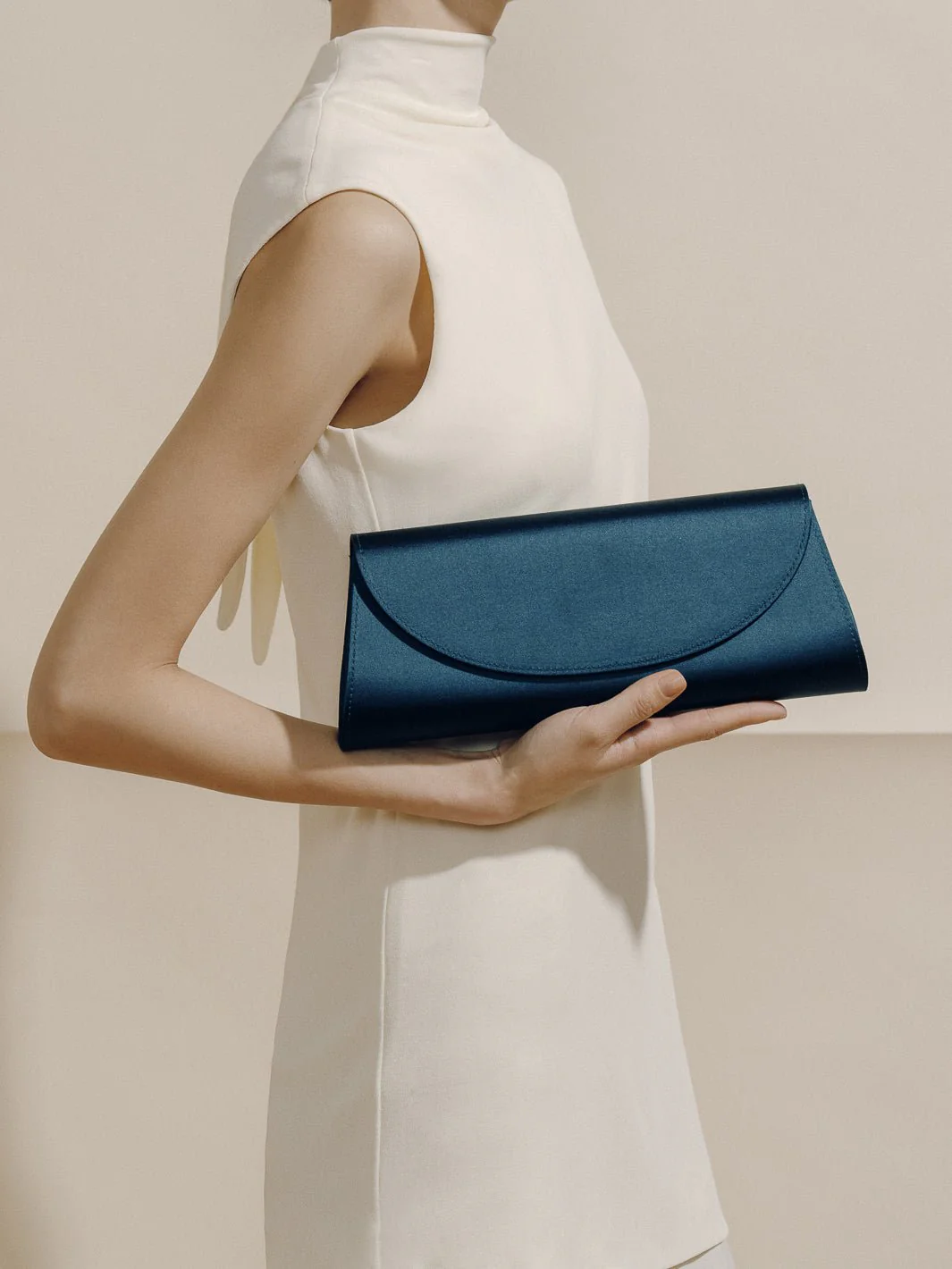 The Opera Clutch in Satin - Image 7