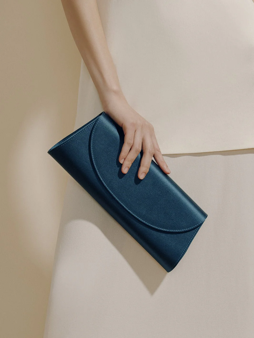 The Opera Clutch in Satin - Image 9