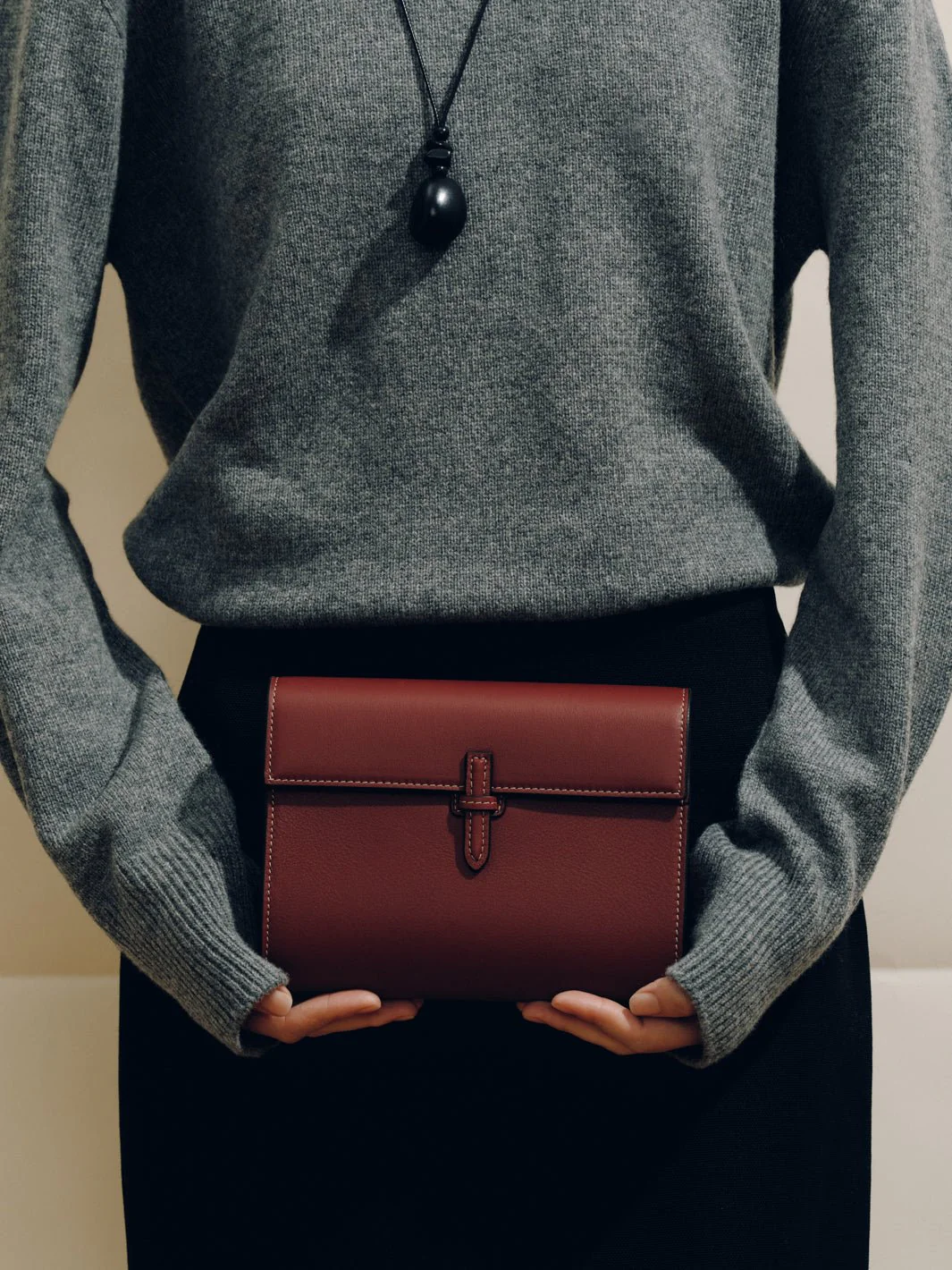 The Small Soft Clutch in Nappa - Image 10