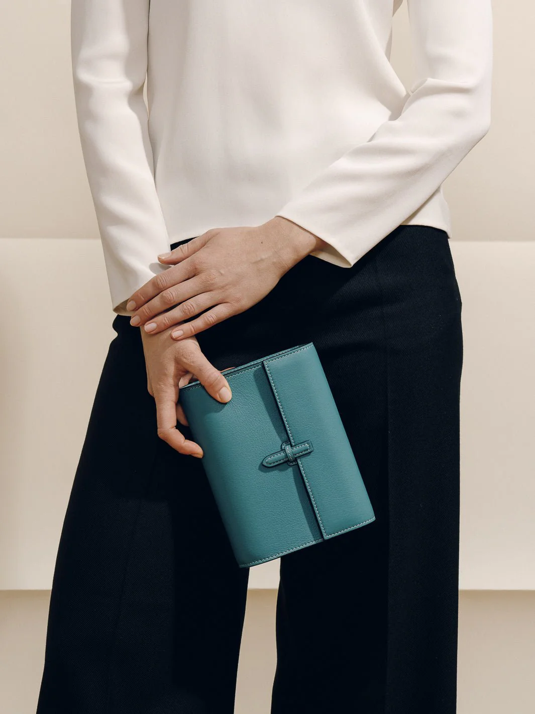 The Small Soft Clutch in Nappa - Image 23