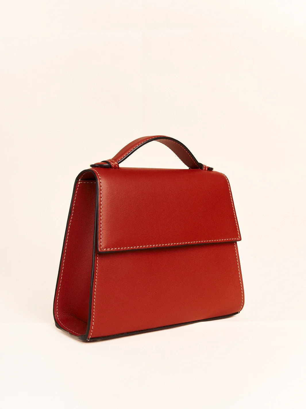 The Small Top Handle in Nappa - Image 21