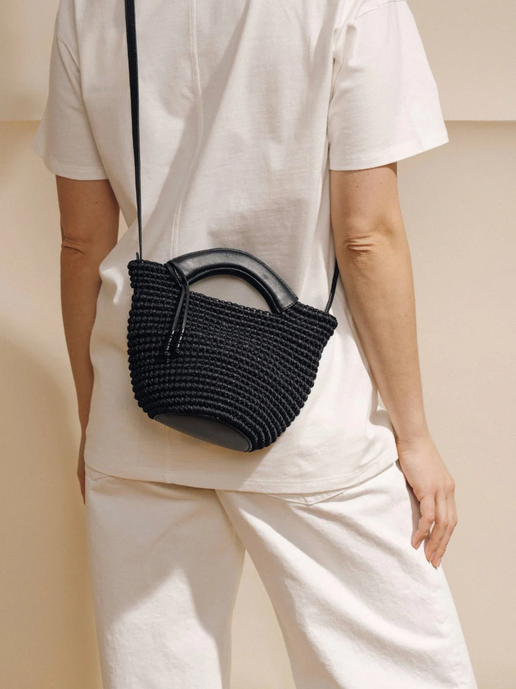 The Small Woven Shopper in Handwoven Fique - Image 20