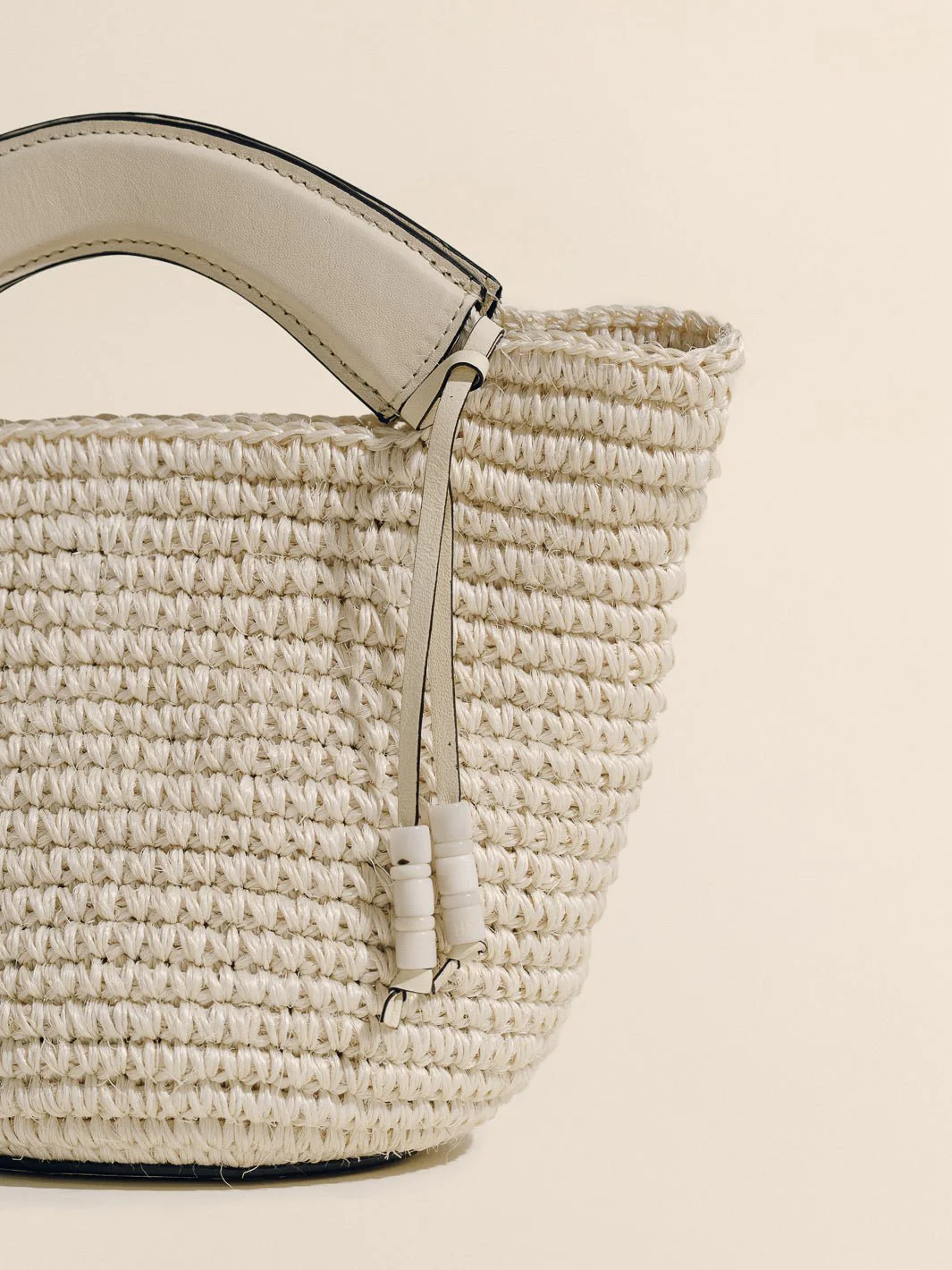 The Small Woven Shopper in Handwoven Fique - Image 8