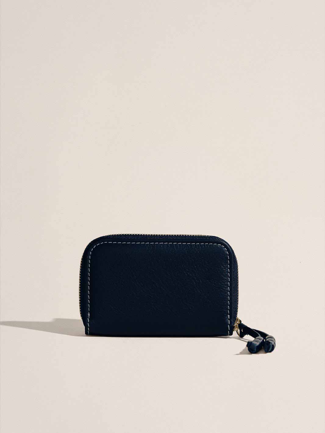 The Small Zip Wallet in Nappa - Image 10