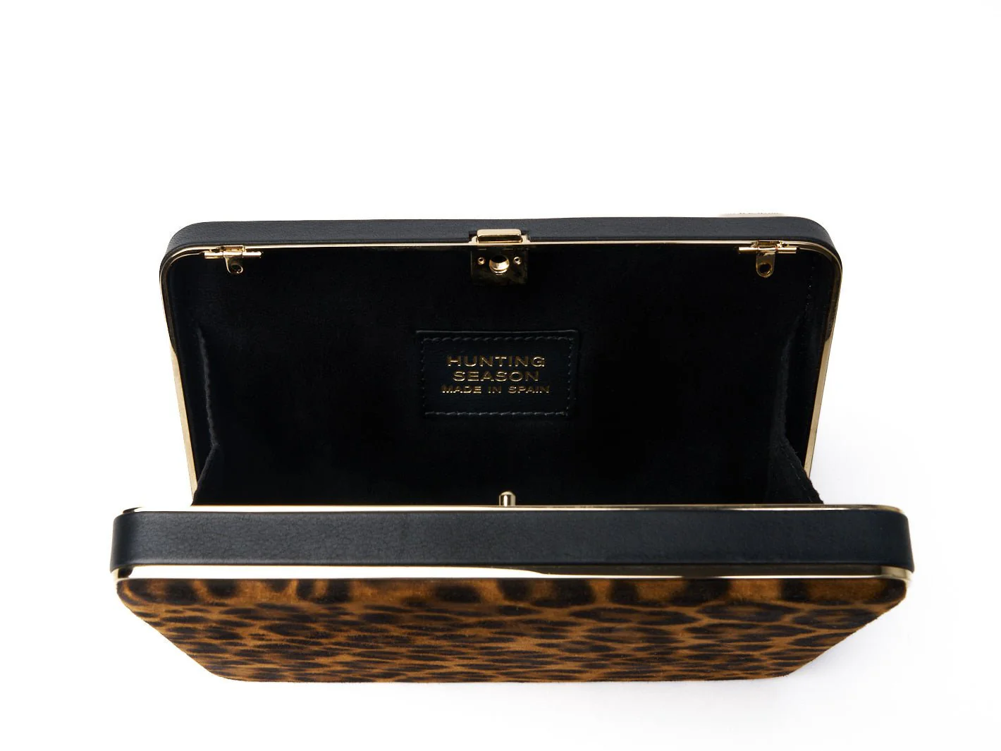 The Square Compact in Leopard Suede - Image 5