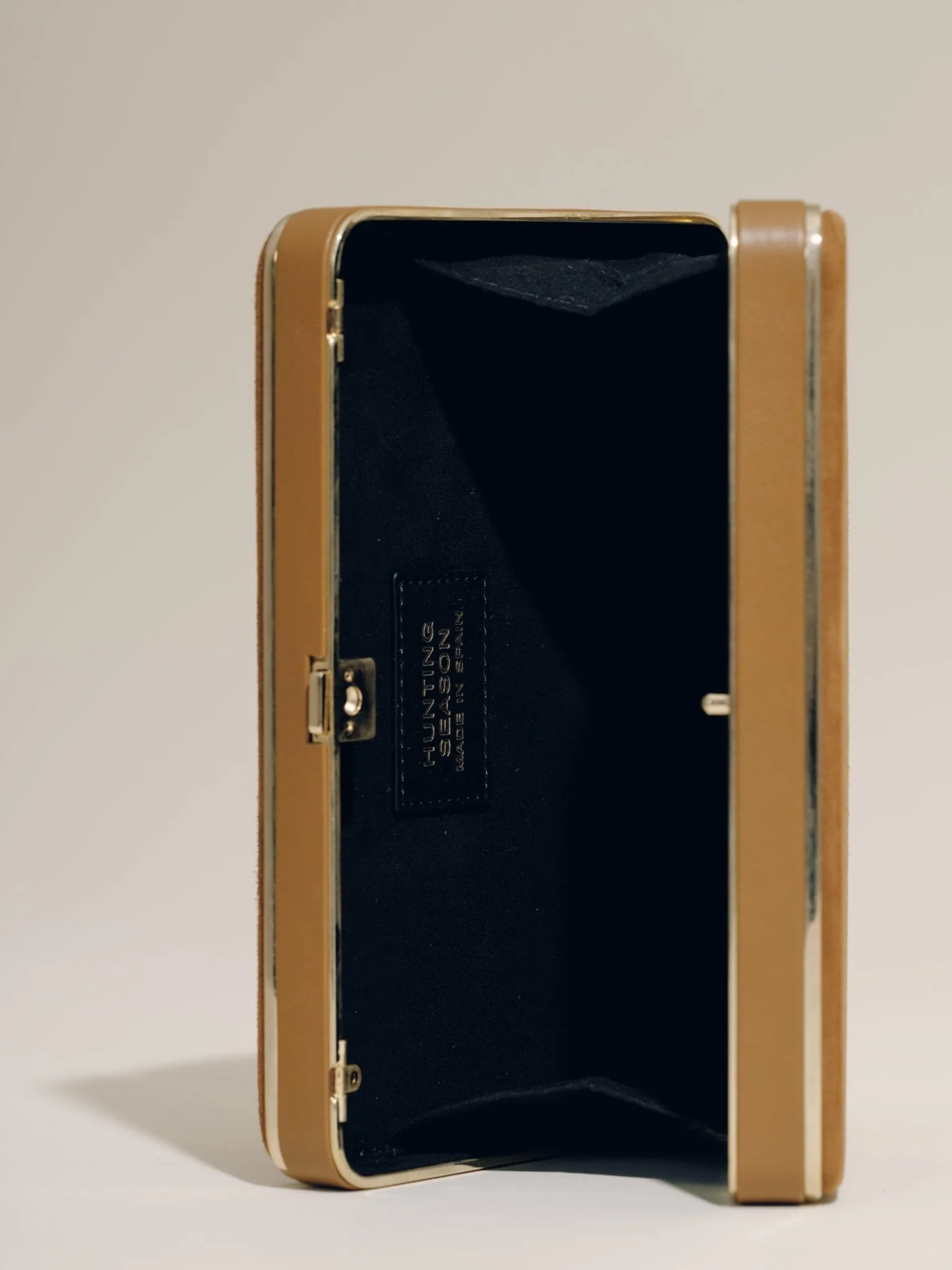 The Square Compact in Suede - Image 5