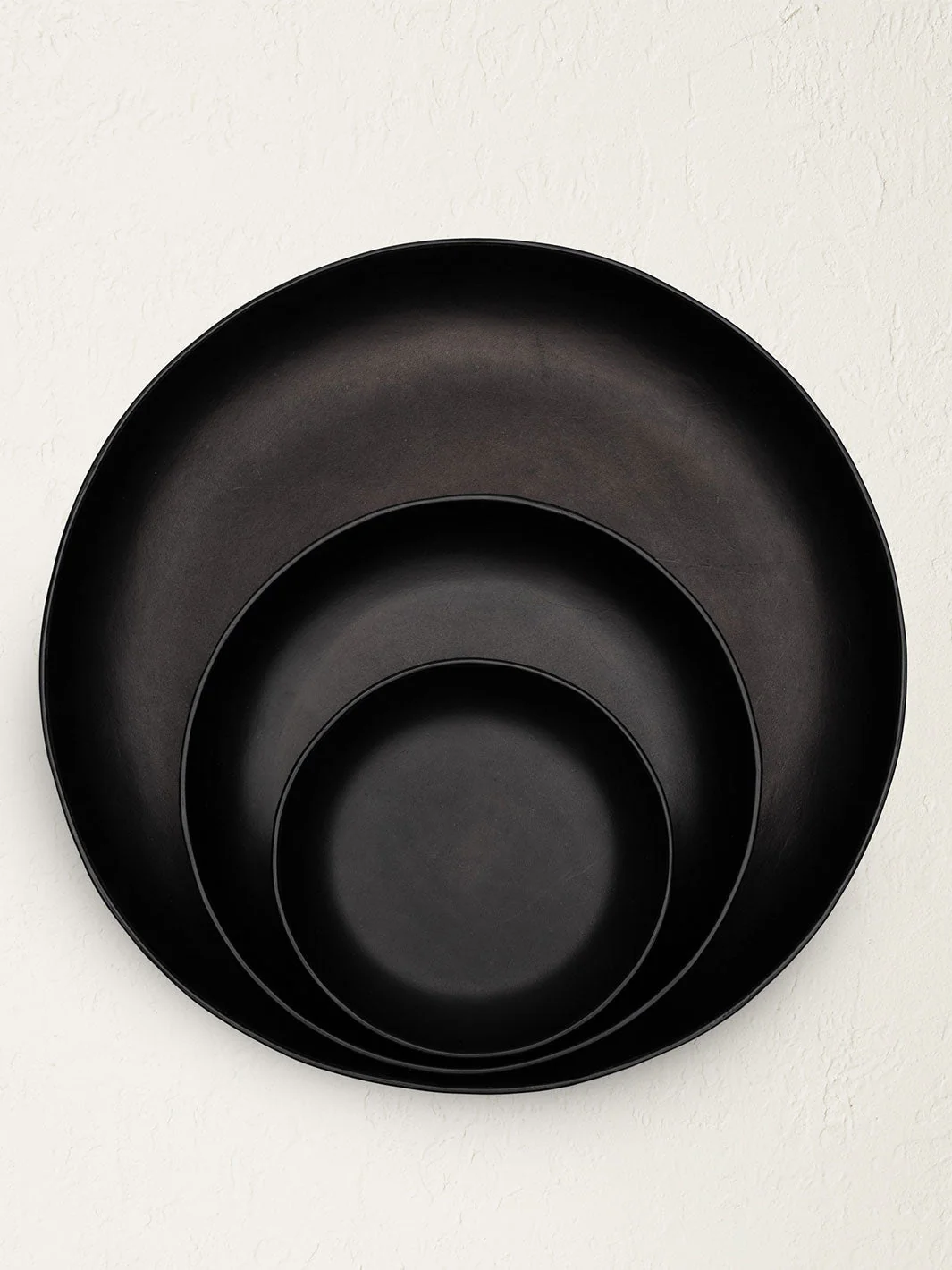 The Tray Set in Molded Leather - Image 4