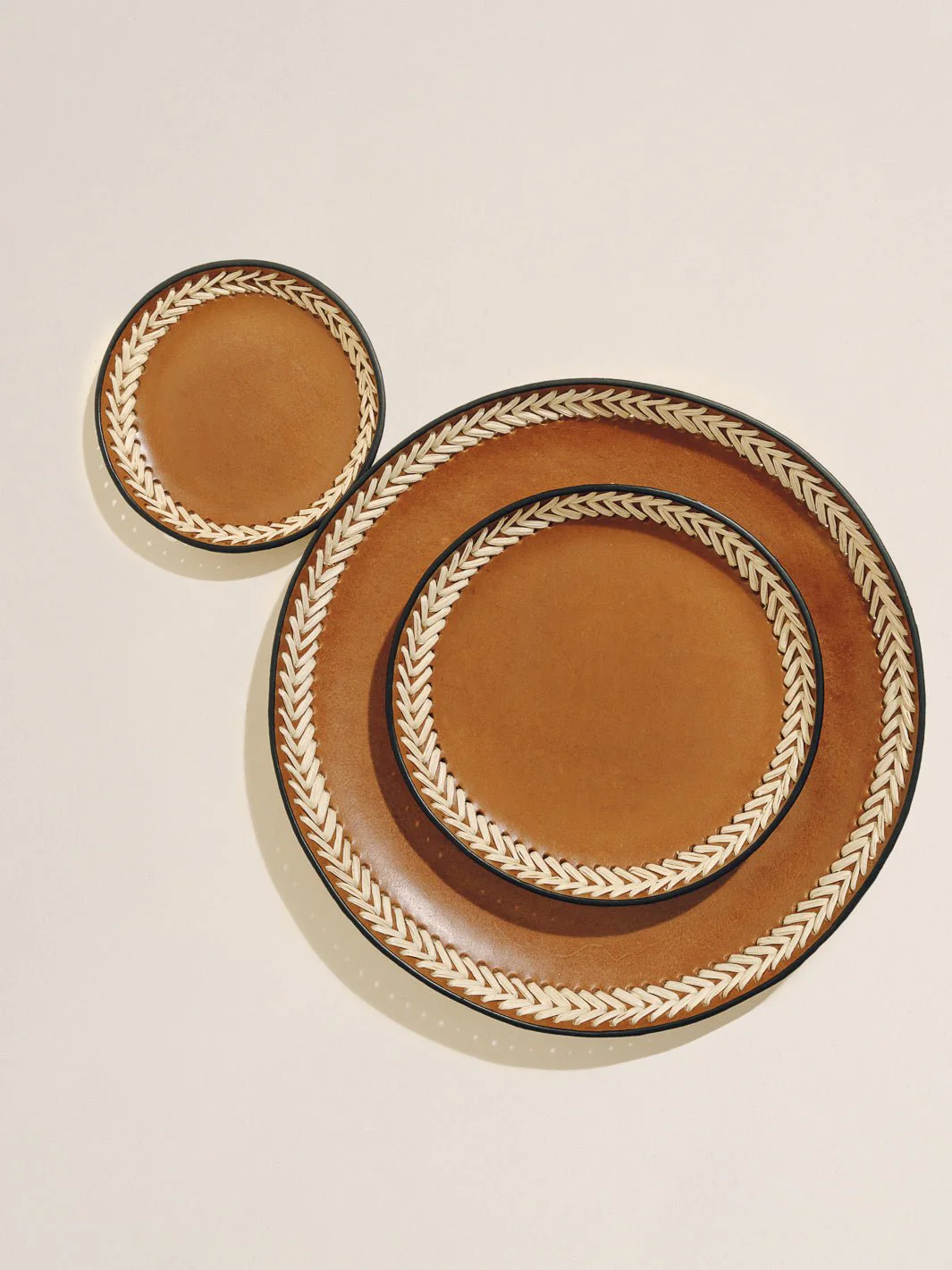 The Tray Set in Iraca Lace Trim - Image 5