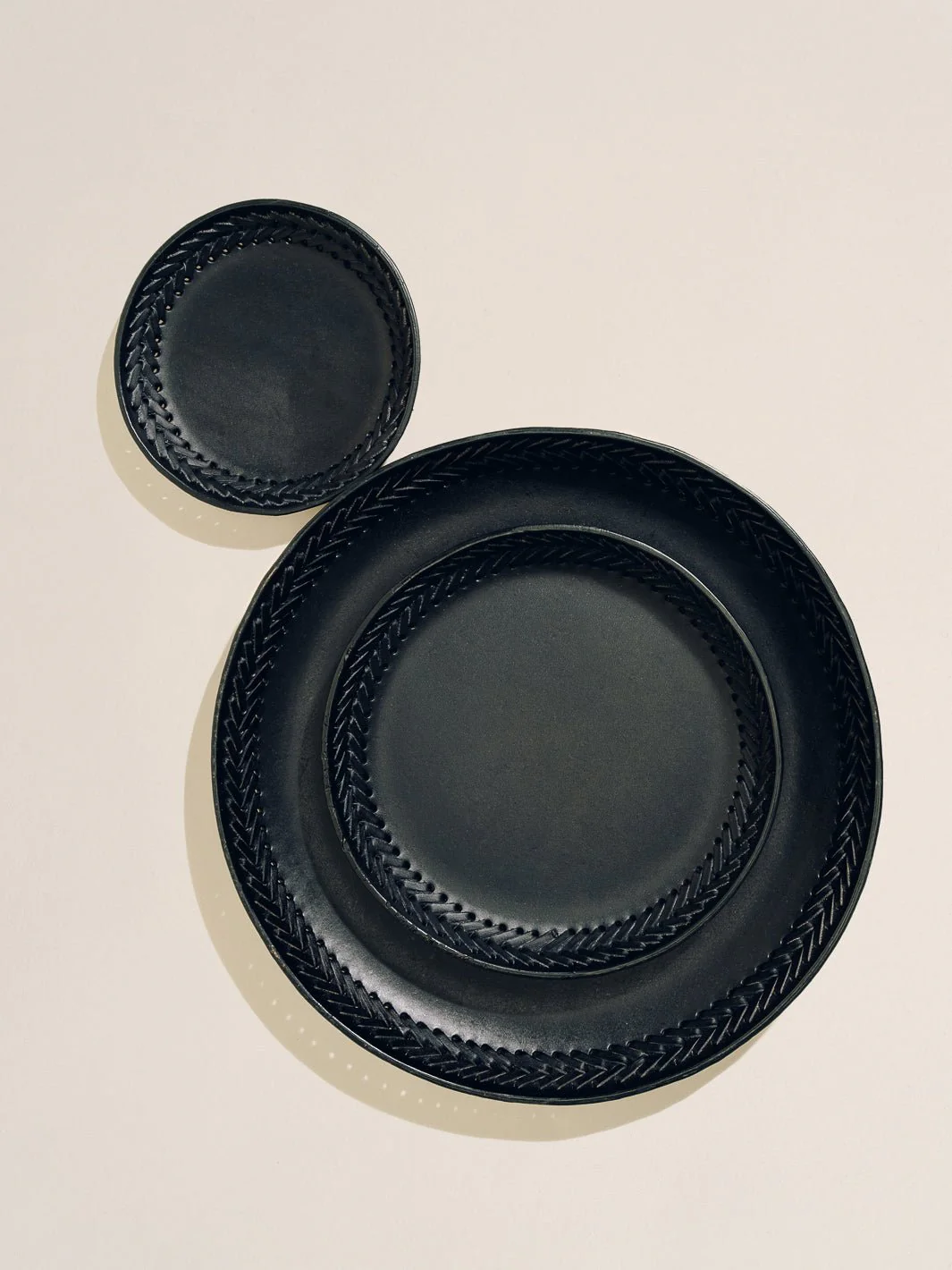 The Tray Set in Leather Lace Trim - Image 6